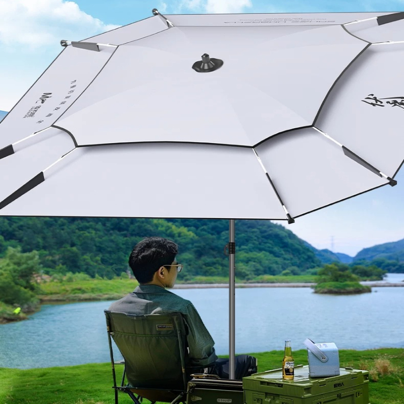 Golf Umbrella Large - 2026 Quadratischer Angelregenschirm, großer Sonnenschutz für