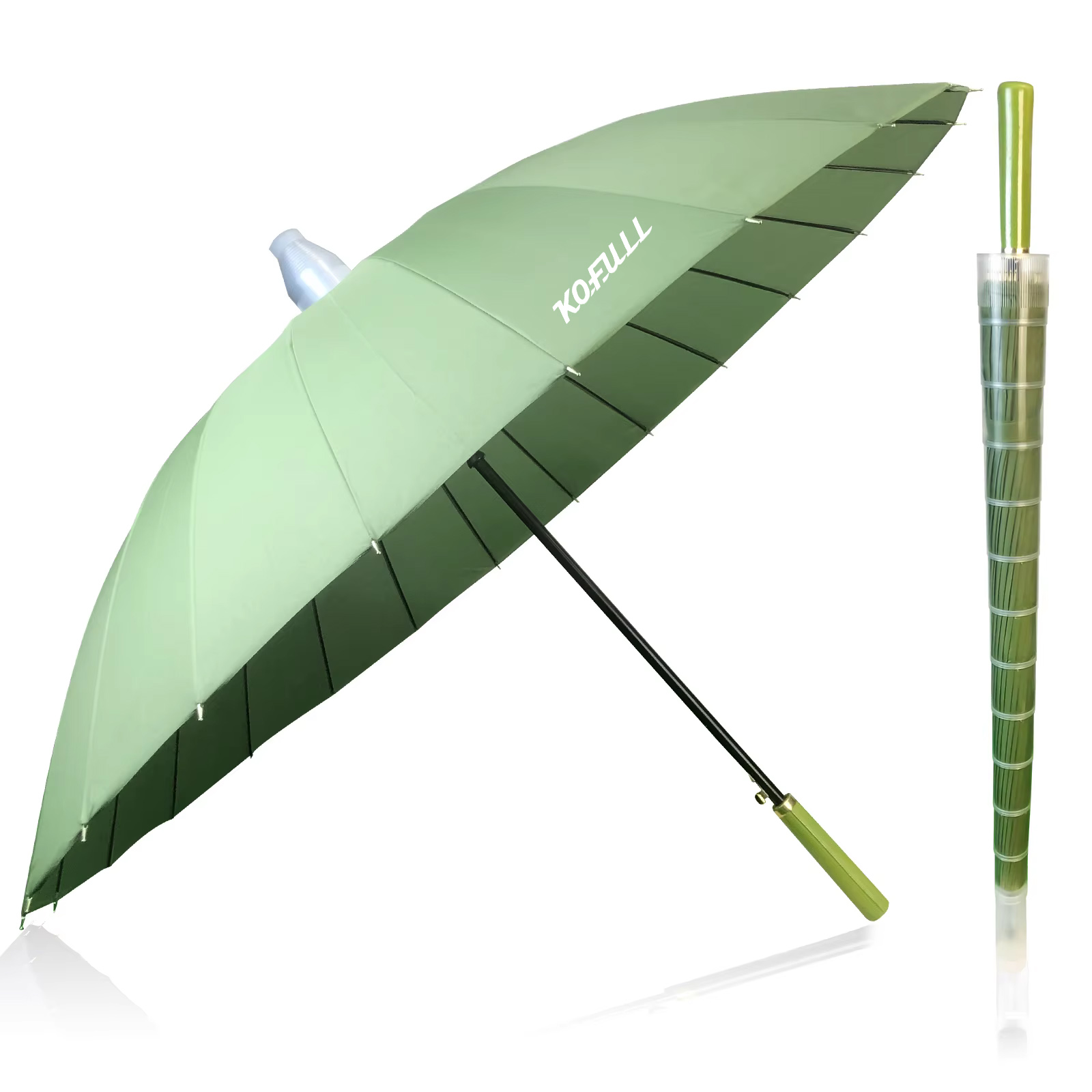 Golf Umbrella Large - Golfschirm, 24 Knochen, große, winddichte Regenschirme,