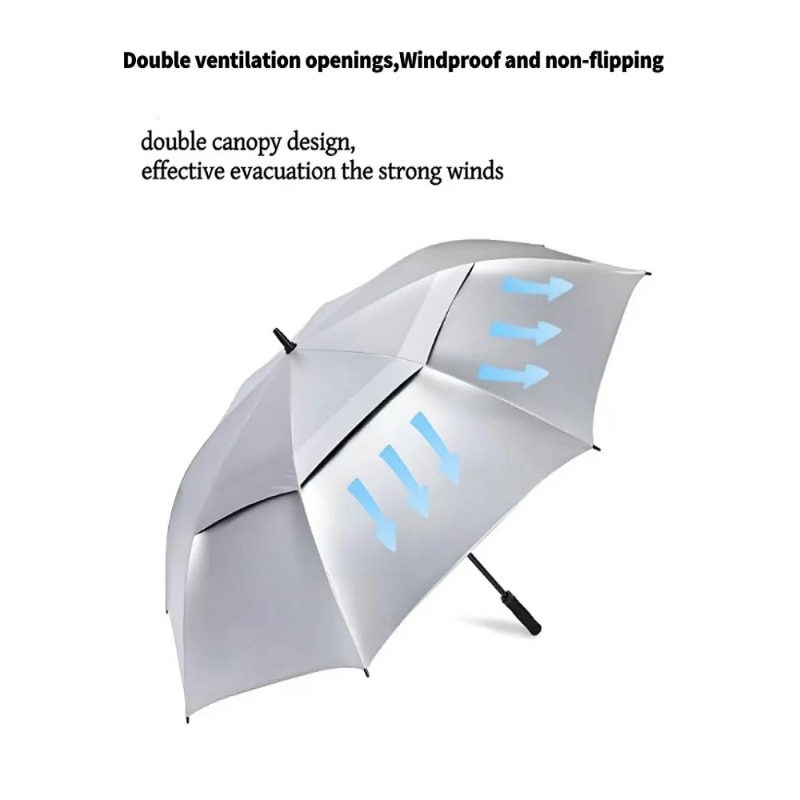 Automatischer Übergroßer Regen – Golf Umbrella Large Bewertung und Preis