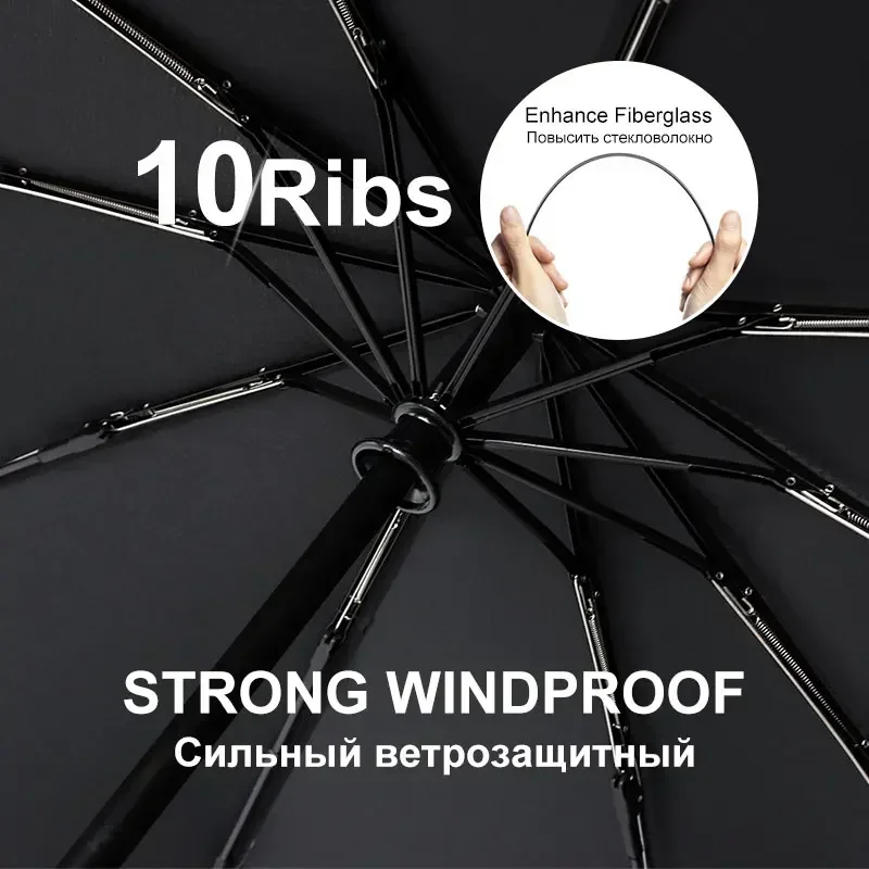 Luxuriöser umgekehrter Regensc – Golf Umbrella Large Bewertung und Preis