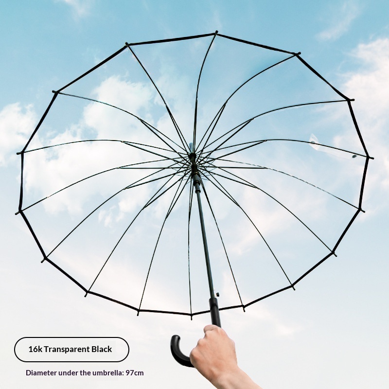 Ein Paar Transparente Große Wi – Golf Umbrella Large Bewertung und Preis